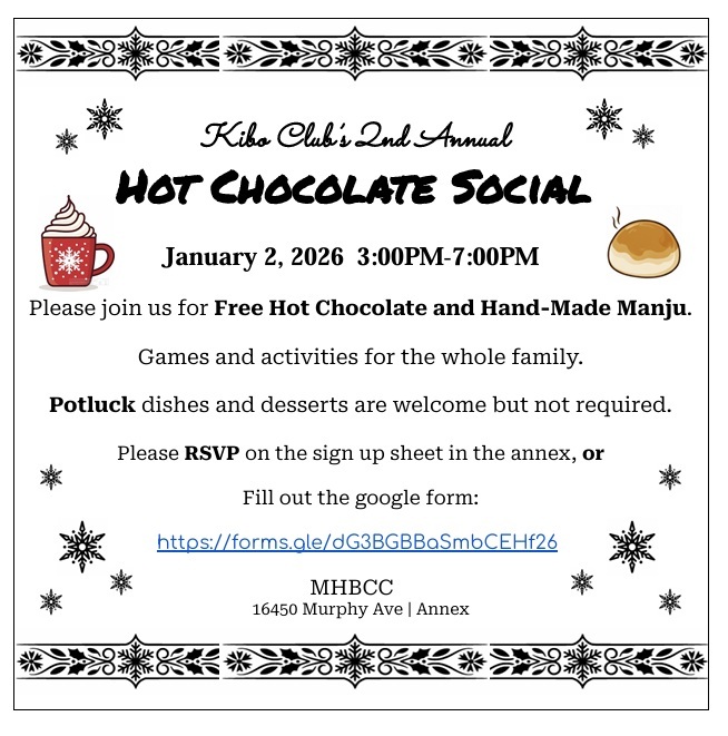 Hot Chocolate Social